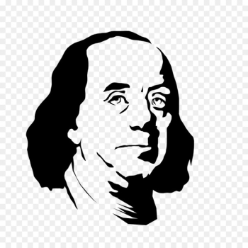 The Autobiography of Benjamin Franklin Founding Fathers of the United States Stencil - ben vector 