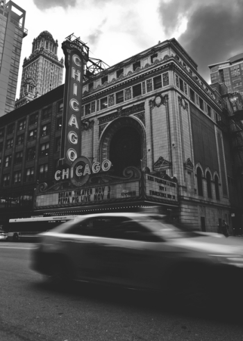 The Chicago Theatre in Illinois The Chicago Theatre in Illinois