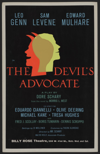 The devil's advocate, a play | Free Photo - rawpixel The devil's advocate, a play | Free Photo - rawpixel