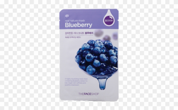 The Face Shop Real Nature Mask - Real Nature Blueberry Face Mask The Face Shop Real Nature Mask - Real Nature Blueberry Face Mask