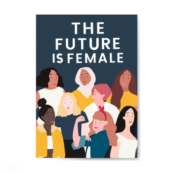 The future is female vector | Free stock vector - 524172 The future is female vector | Free stock vector - 524172