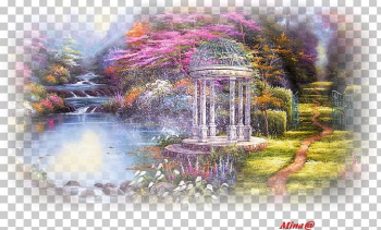 The Garden Of Prayer Painting Thomas Kinkade Painter Of Light ...