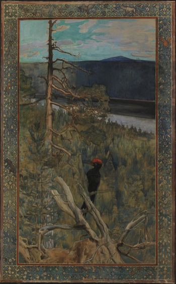The great black woodpecker, 1893, | Free Photo - rawpixel The great black woodpecker, 1893, | Free Photo - rawpixel