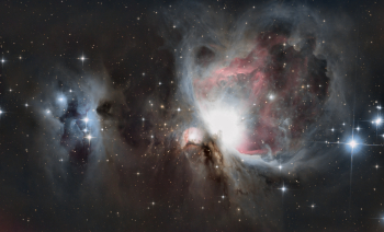 The Great Orion Nebula from my backyard : space