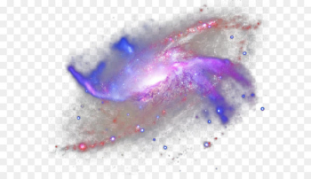 The Little Book of Black Holes Galaxy Milky Way Gravity - Colored galaxy 