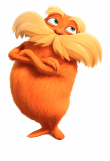 The Lorax Thinking - El Lorax Png Free PNG Images & Clipart ...