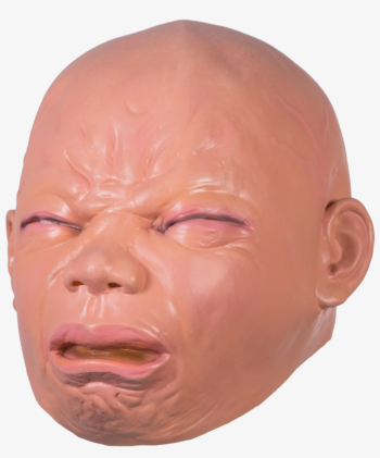 The Mask Biz Crying Ugly Baby Mask Latex Animal Prank - Mask PNG ...