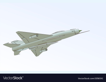 The Mikoyan-Gurevich MiG-21 vector image The Mikoyan-Gurevich MiG-21 vector image