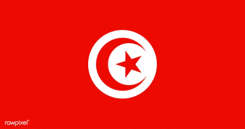 The national flag of Tunisia | Free stock vector - 505190 The national flag of Tunisia | Free stock vector - 505190