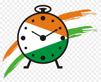 The Nationalist Congress Party, While Flexing Its Muscles, - Rashtrawadi Congress Party Logo Png
