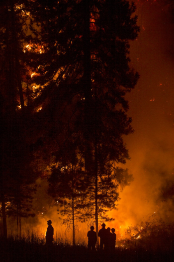 The Pioneer Fire, Boise National | Free Photo - rawpixel