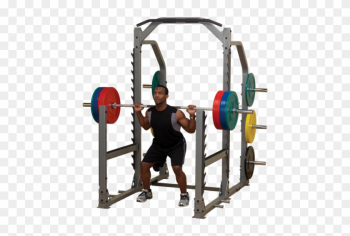 The Safeties Are Actually Adjustable As Well So People - Squat And Bench Rack