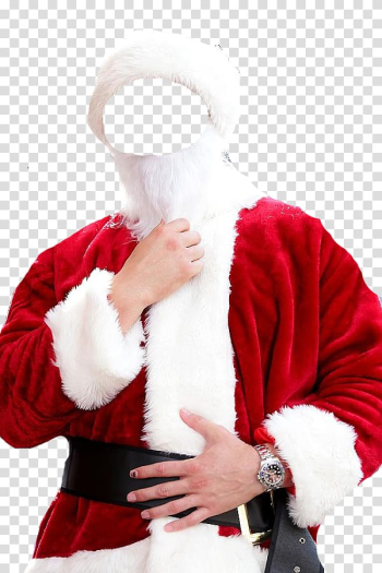 The Santa Clause Santa suit Costume Gift, santa claus transparent background PNG clipart