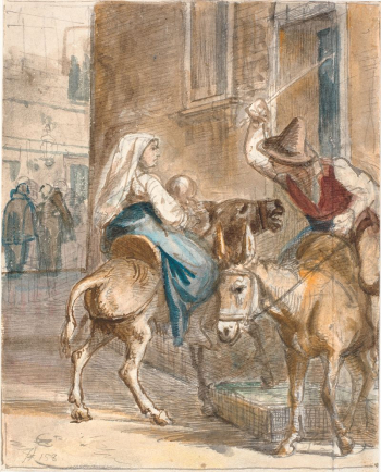 The stubborn donkey by Wilhelm | Free Photo - rawpixel