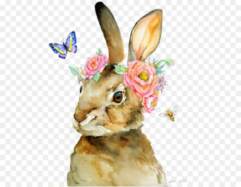 The Tale of Peter Rabbit T-shirt Watercolor painting Illustration - rabbit 