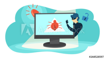 Thief steal personal data with password Thief steal personal data with password