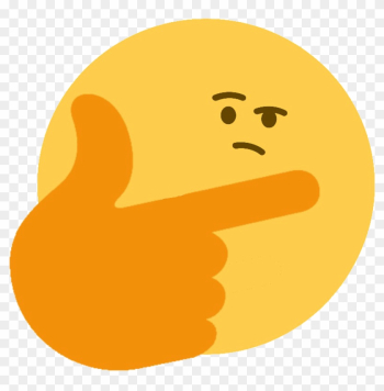 Think Big Discord Emoji - Thinking Emoji Small Face