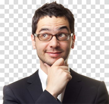 Thinking man PNG images Thinking man PNG images