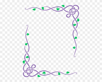 This Free Clip Arts Design Of Purple And Green Vines - Urdu Quran Word To Word