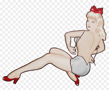 This Free Icons Png Design Of Pin-up Girl 2 - Pin Up Girl Svg