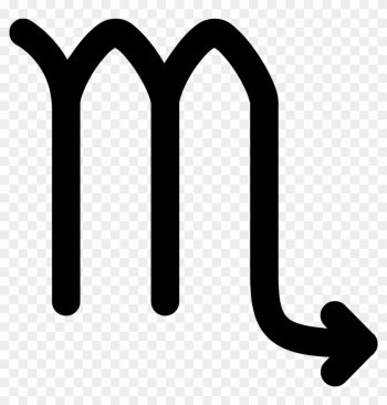 This Icon Looks Like Lower Case Alphabet M For Which - Scorpio Icon Png This Icon Looks Like Lower Case Alphabet M For Which - Scorpio Icon Png