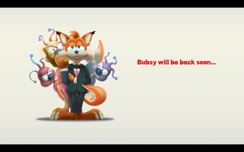This is shown after the credits of Bubsy: The Woolies Strike Back ...