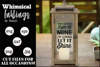 This Little Light Of Mine SVG