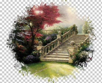 Thomas Kinkade Painter Of Light Painting Artist Park West Gallery ...