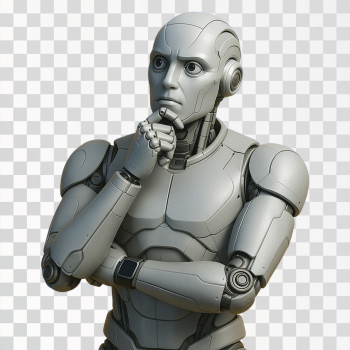 Thoughtful AI Robot Thoughtful AI Robot