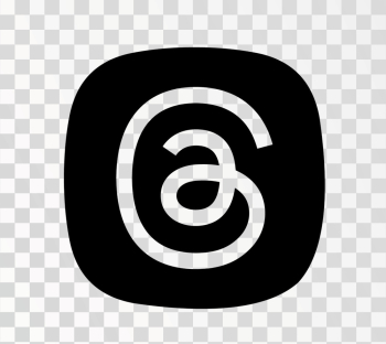 Threads Icon PNG - Social Media Logo Threads Icon PNG - Social Media Logo