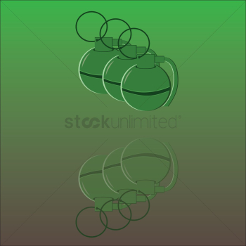 Three grenades Three grenades