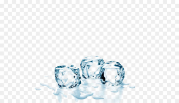 Three ice cubes Three ice cubes