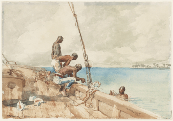 three men at edge of boat | Free Photo - rawpixel three men at edge of boat | Free Photo - rawpixel