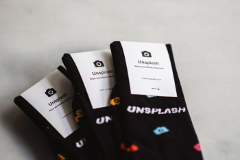 three pairs of black Unflash socks three pairs of black Unflash socks