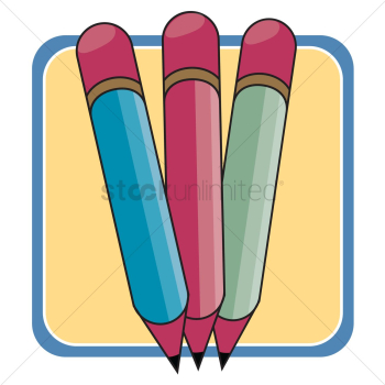 Three pencils Three pencils