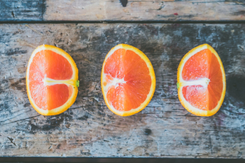Three Slice of Citrus Fruits Three Slice of Citrus Fruits