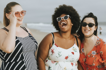 Three Women Laughing Three Women Laughing