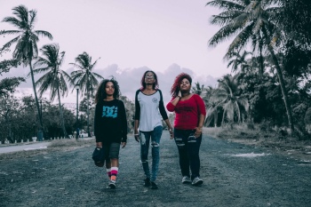 Three Women Standing Three Women Standing