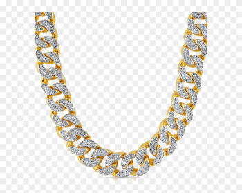 Thug Life Gold Chain Png Hd - Gold Diamond Necklace For Men