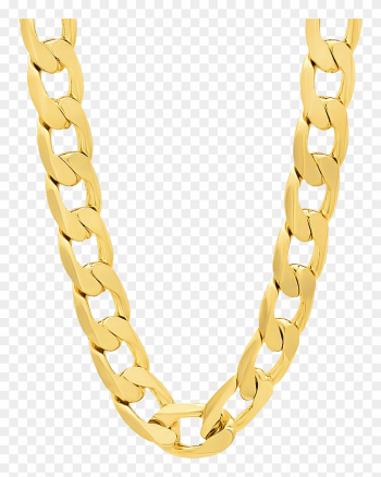 Thug Life Real Gold Chain Transparent Png - Gold Chain Png Hd