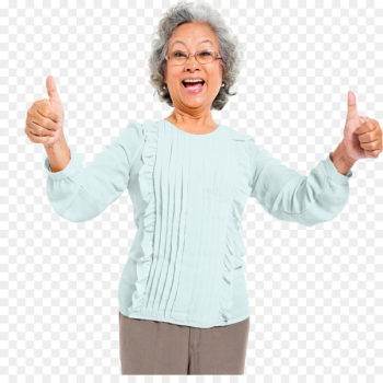 Thumb signal Stock photography Gesture Woman - grandma Thumb signal Stock photography Gesture Woman - grandma
