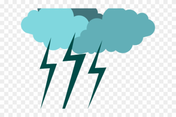 Thunder Clipart Bad Weather - Cloud Thunder Clipart Bad Weather - Cloud