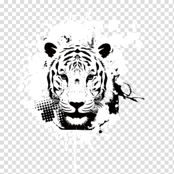 Tiger Art , Animal print transparent background PNG clipart Tiger Art , Animal print transparent background PNG clipart