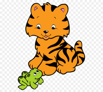 Tiger Clip art Whiskers Cat Animal - chipboard watercolor Tiger Clip art Whiskers Cat Animal - chipboard watercolor