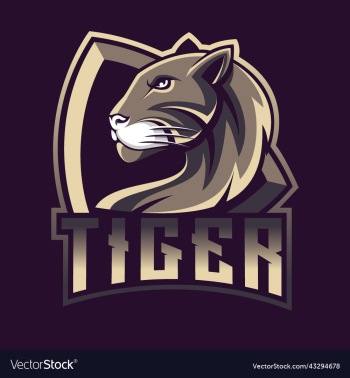 tiger mascot logo tiger mascot logo