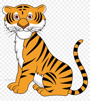 Tigger Cartoon Animal Clipart Png Download - Tiger Cartoon