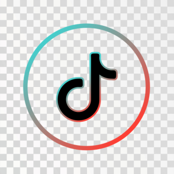 Tiktok icon PNG transparent background