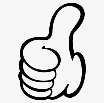 Tilted Thumbs Up PNG, Clipart, Best, Black, Black An, Black Finger ...