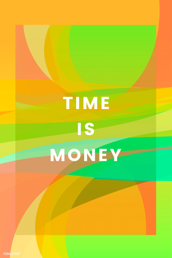 Time is money colorful graphic design | Free stock vector - 454293 Time is money colorful graphic design | Free stock vector - 454293