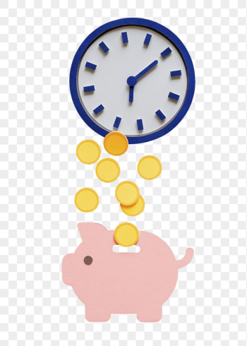 Time is money png, piggy | Free PNG - rawpixel Time is money png, piggy | Free PNG - rawpixel